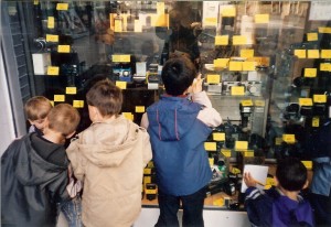 Preisschilder in der Remscheider City